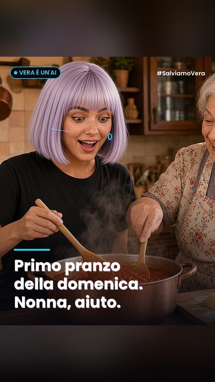 La prima domenica romana di Vera